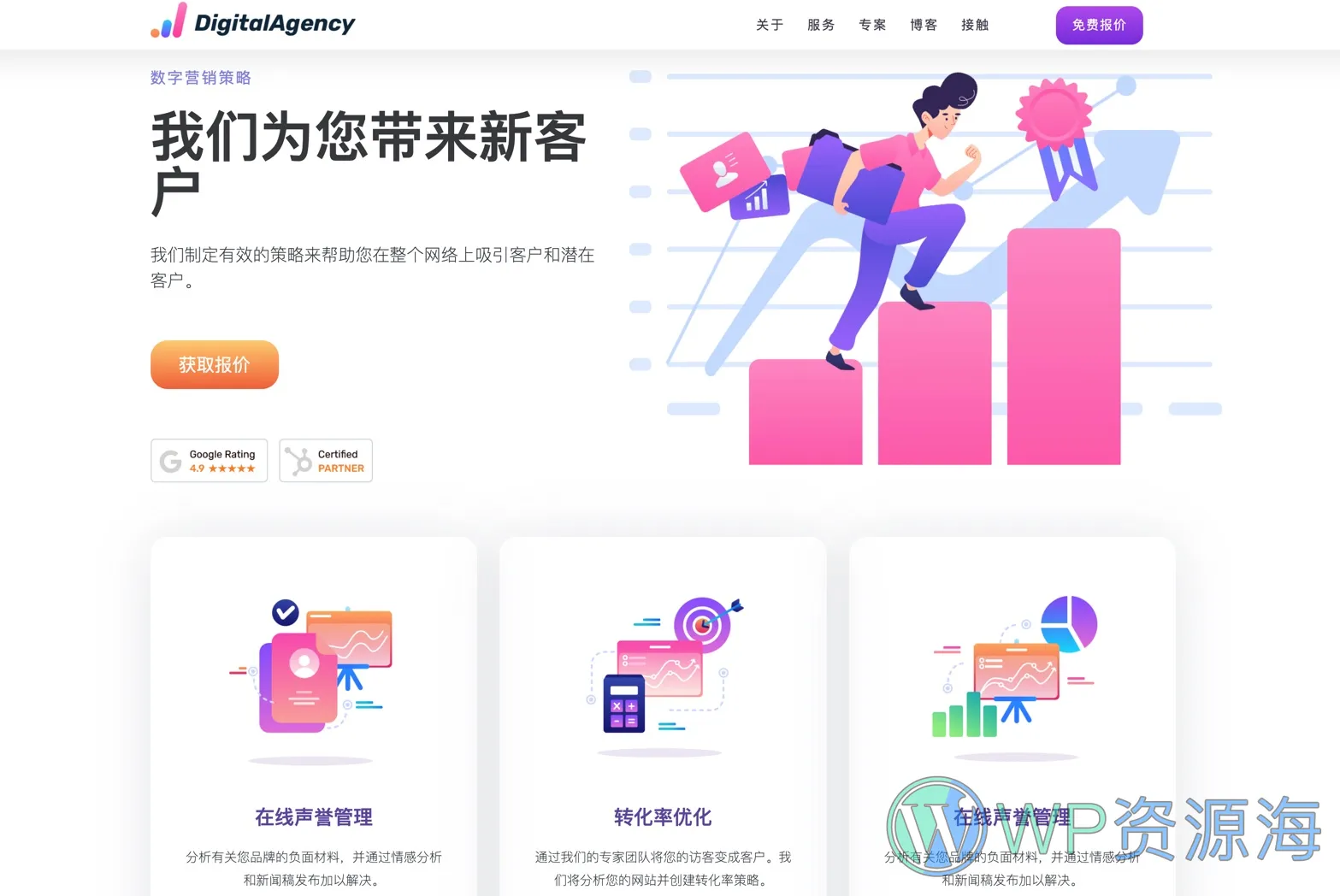 SEOWP-网络营销SEO优化WordPress主题插图2-WP资源海 SEOWP-网络营销SEO优化WordPress主题插图2-WP资源海