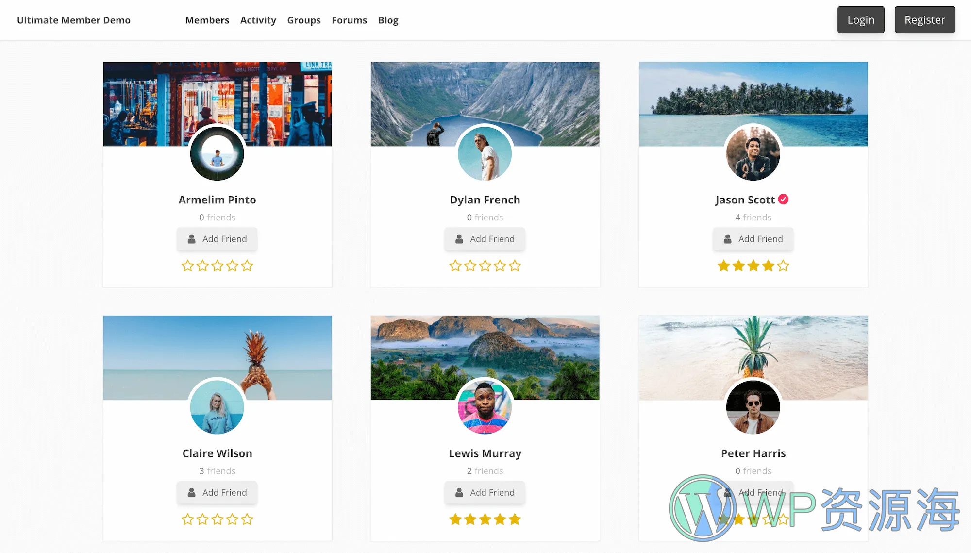 Ultimate Member-VIP会员和用户权限管理WordPress插件插图1-WP资源海 Ultimate Member-VIP会员和用户权限管理WordPress插件插图1-WP资源海