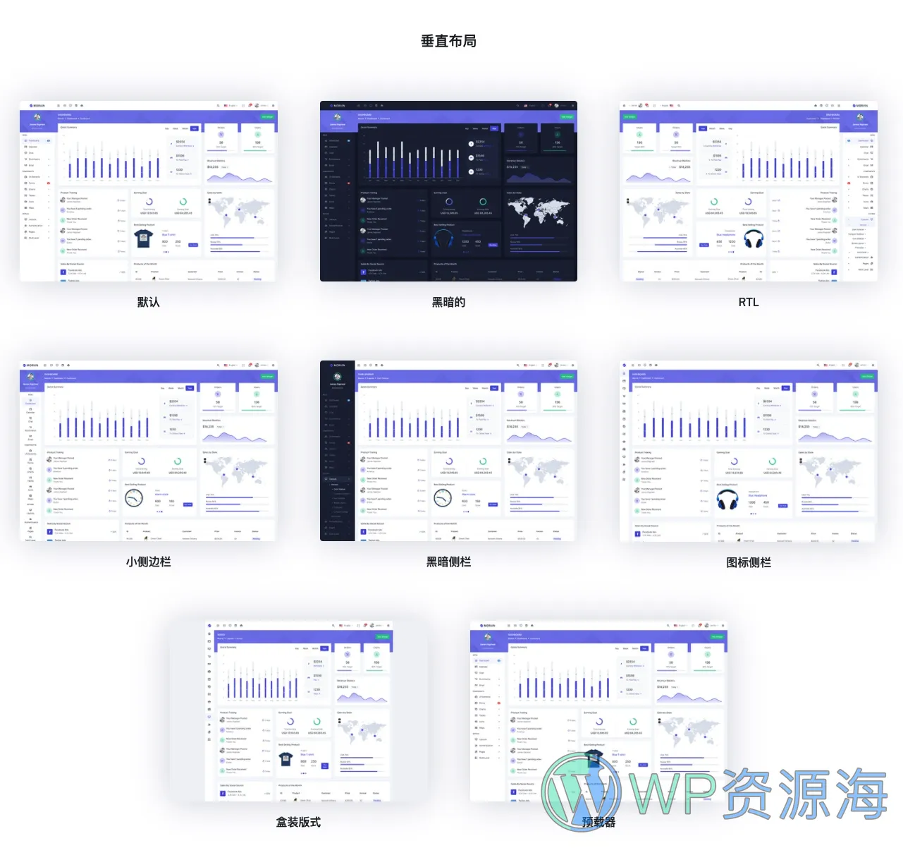 Morvin-2021最新后台管理Bootstrap+HTML模板插图2-WP资源海 Morvin-2021最新后台管理Bootstrap+HTML模板插图2-WP资源海