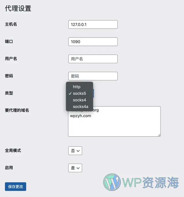 WP Proxy-WordPress代理插件/解决各种墙的问题插图-WordPress资源海