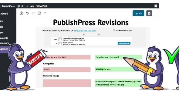 PublishPress Revisions Pro-文章修订更改审核WordPress插件[更至v3.1.10]