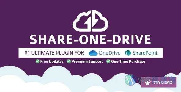 Share-one-Drive | WordPress上的OneDrive插件插图-WP资源海