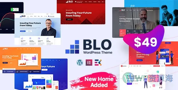 BLO-企业集团公司网站模板WordPress主题[更至v4.3]插图-WP资源海