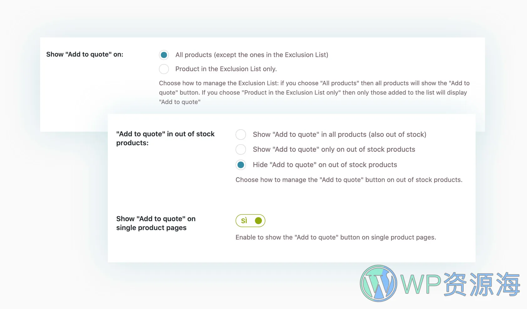 YITH WooCommerce Request a Quote-请求获取报价插件[更至v4.22.0]插图2-WordPress资源海
