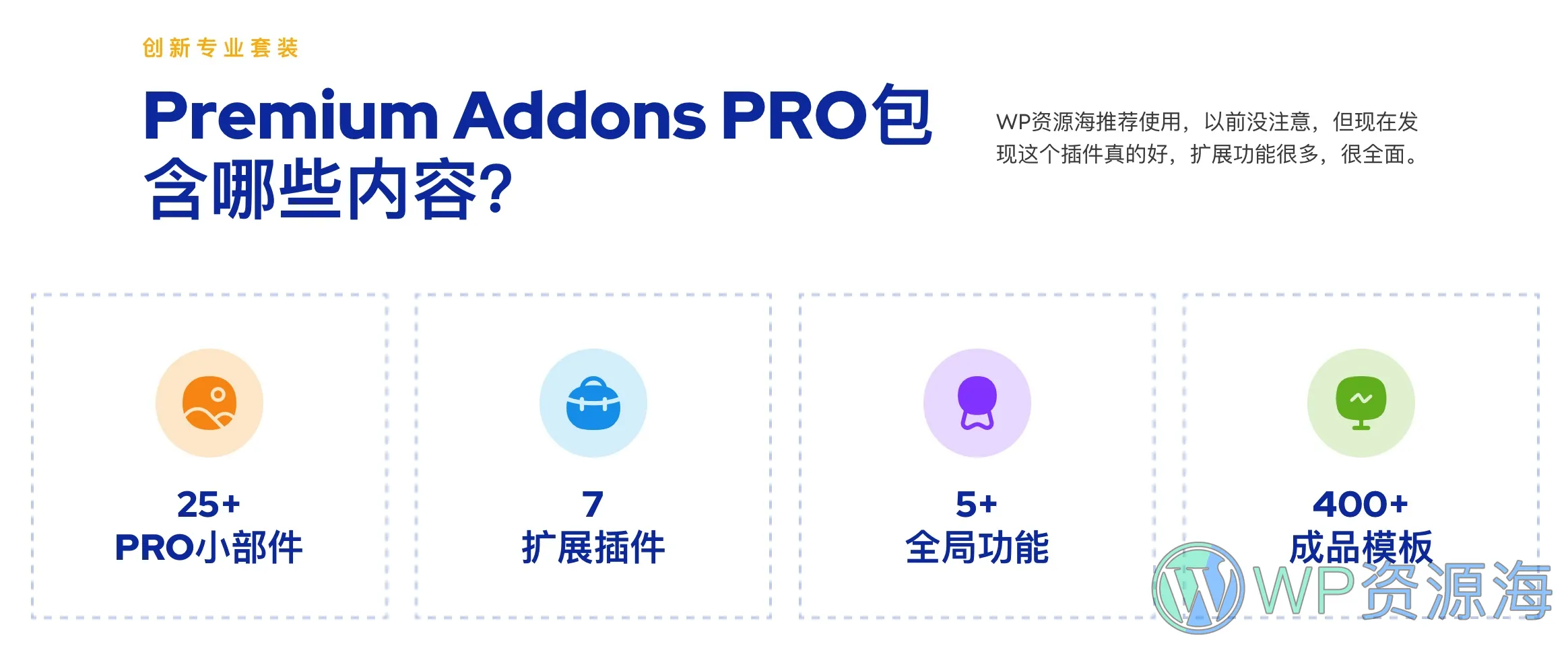 Premium Addons PRO-专业强大的Elementor功能扩展插件插图1-WP资源海