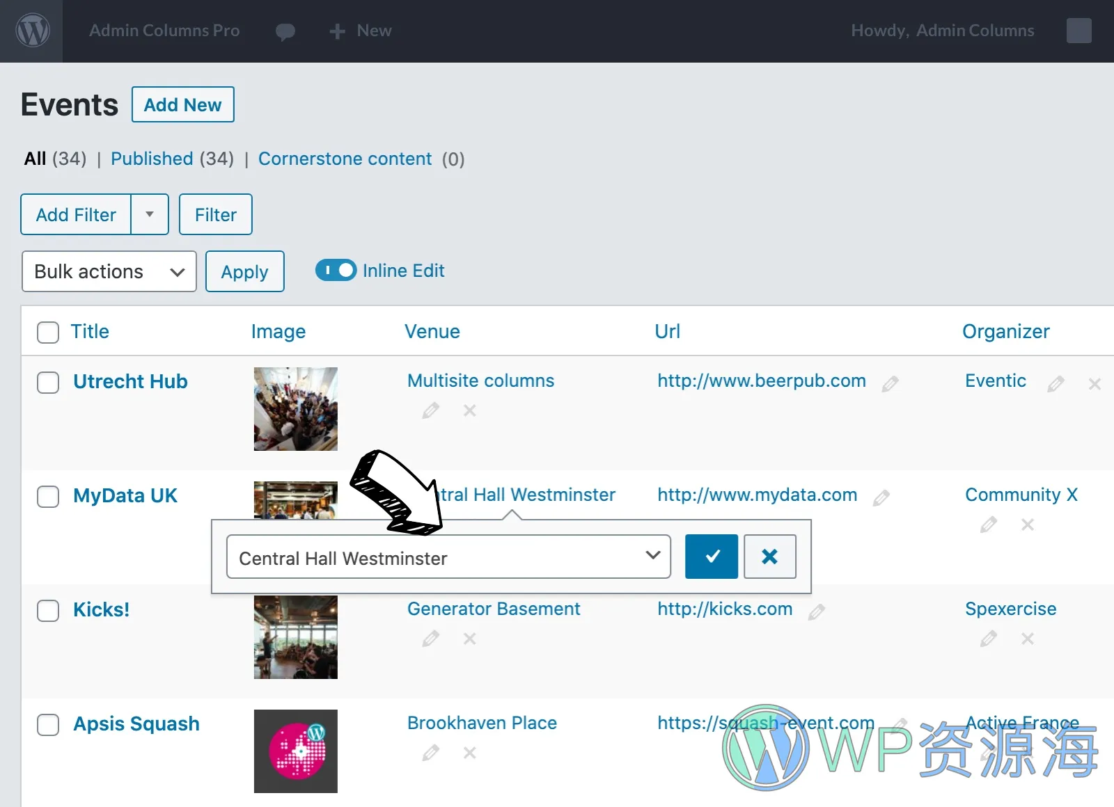 【全扩展】Admin Columns Pro WP后台优化/条件筛选与搜索插件插图2-WP资源海 【全扩展】Admin Columns Pro WP后台优化/条件筛选与搜索插件插图2-WP资源海