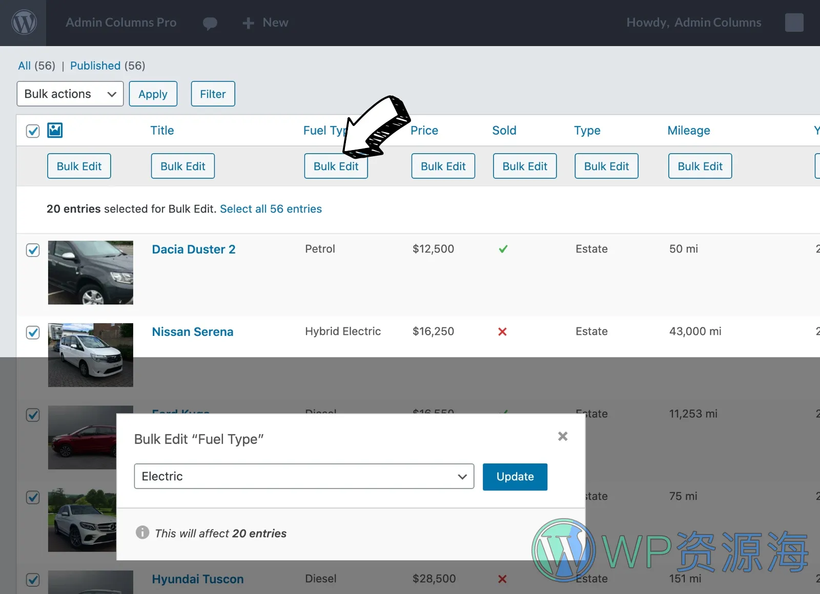 【全扩展】Admin Columns Pro WP后台优化/条件筛选与搜索插件插图3-WP资源海 【全扩展】Admin Columns Pro WP后台优化/条件筛选与搜索插件插图3-WP资源海