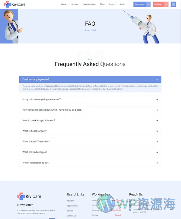 KiviCare-医疗诊所和患者管理WordPress主题[更至v2.2.2]插图13-WordPress资源海