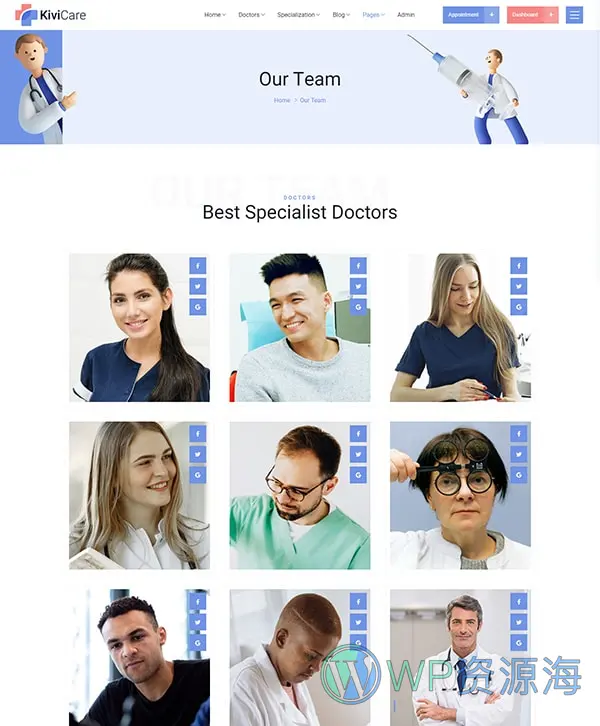 KiviCare-医疗诊所和患者管理WordPress主题[更至v2.2.2]插图18-WordPress资源海
