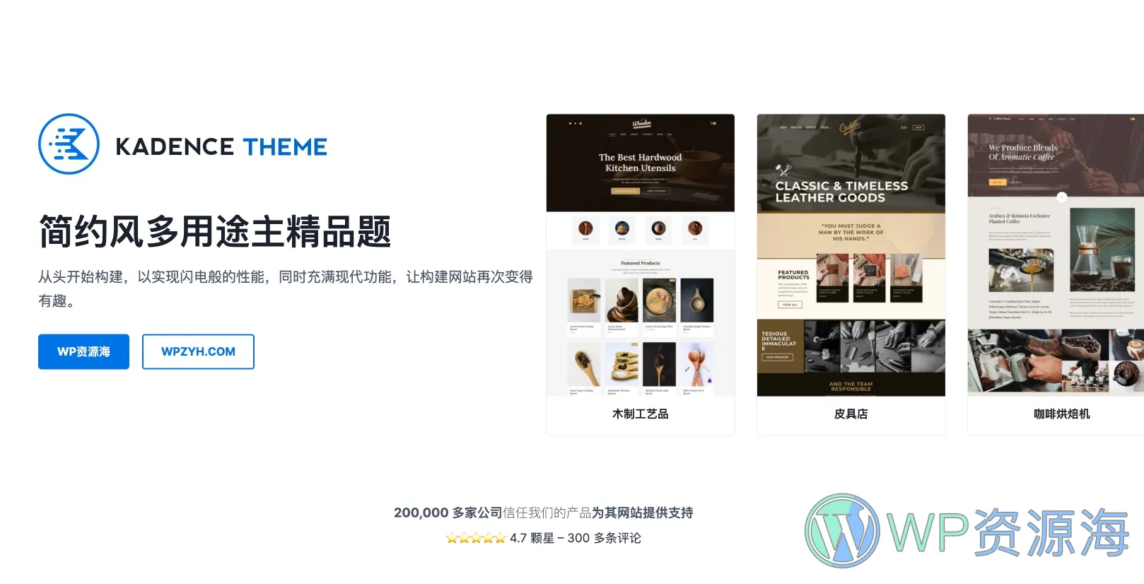 Kadence Theme Pro-高端简约漂亮多用途建站WordPress主题插图-WP资源海 Kadence Theme Pro-高端简约漂亮多用途建站WordPress主题插图-WP资源海