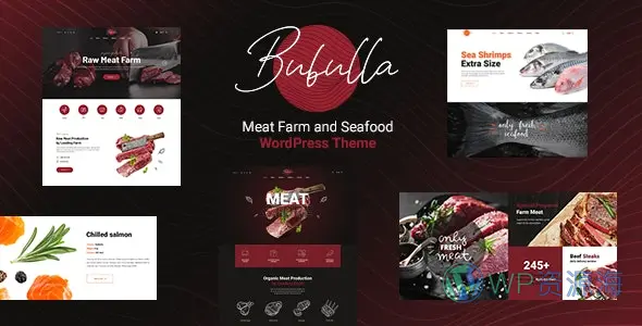 Bubulla-鱼虾肉类海鲜食品商店WordPress主题[更至v1.0.7]插图-WP资源海