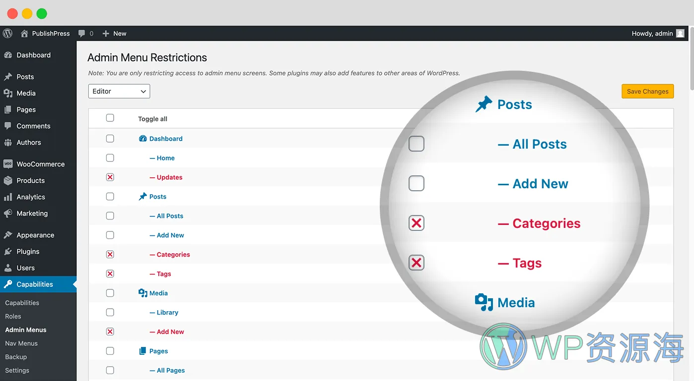 PublishPress Capabilities Pro-用户角色权限管理WordPress插件[更至v2.6.1]插图11-WordPress资源海