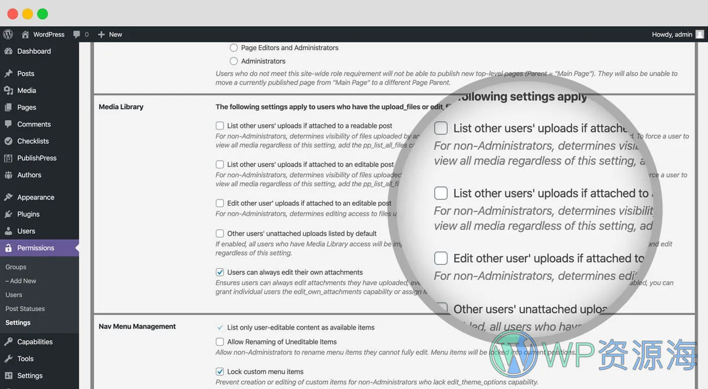PublishPress Permissions Pro v4.0.18 高级权限管理WordPress插件插图5-WP资源海
