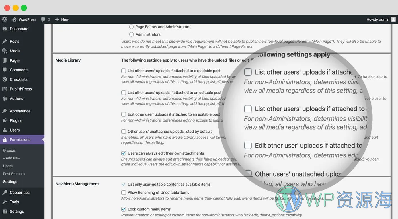 PublishPress Permissions Pro v4.0.18 高级权限管理WordPress插件插图5-WordPress资源海
