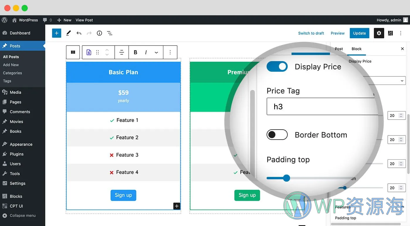 PublishPress Blocks Pro-古腾堡编辑器增强与扩展WordPress插件[更至v3.2.0]插图15-WP资源海