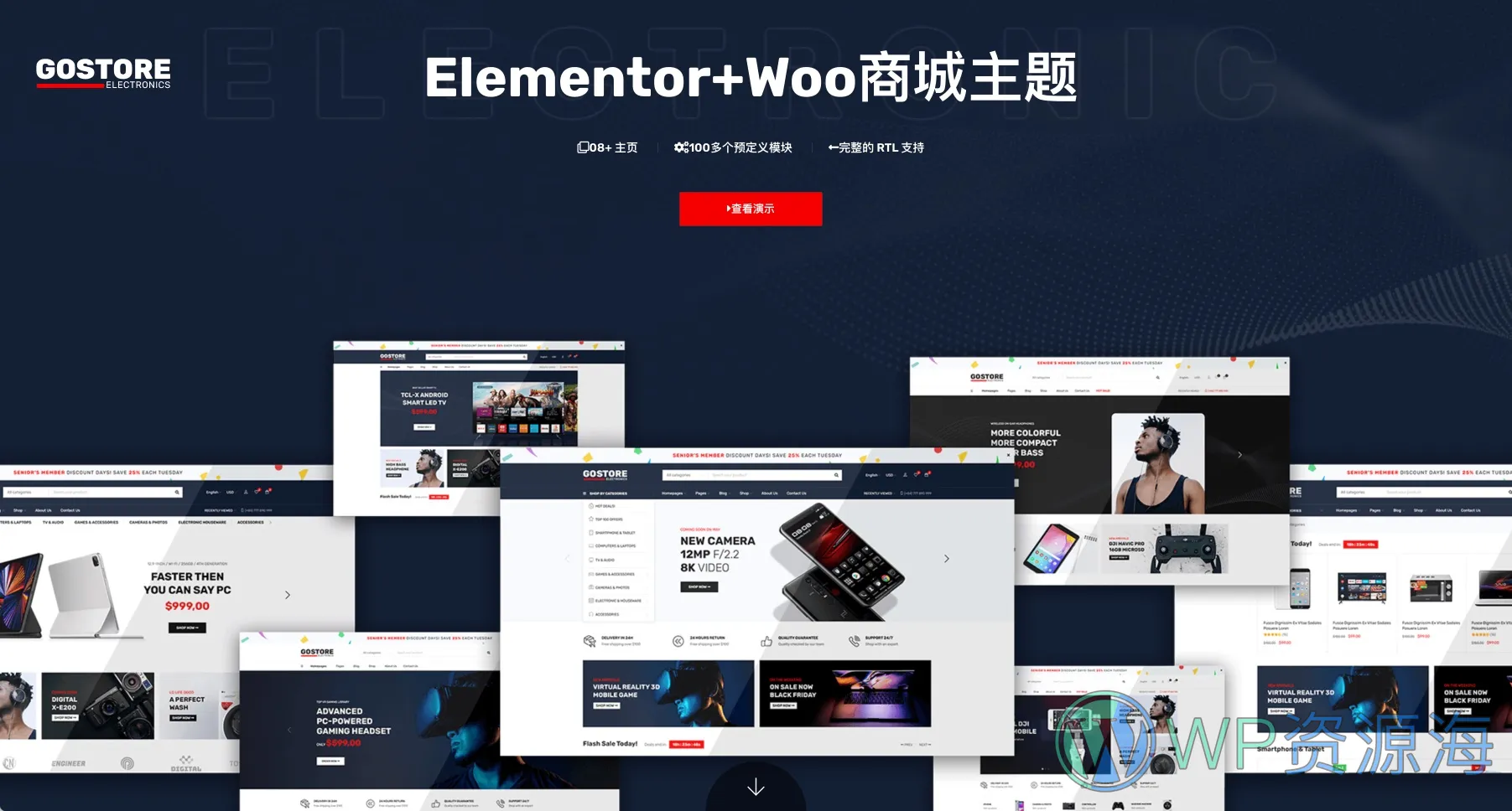 GoStore-电子产品在线商城WordPress热门主题插图-WP资源海 GoStore-电子产品在线商城WordPress热门主题插图-WP资源海
