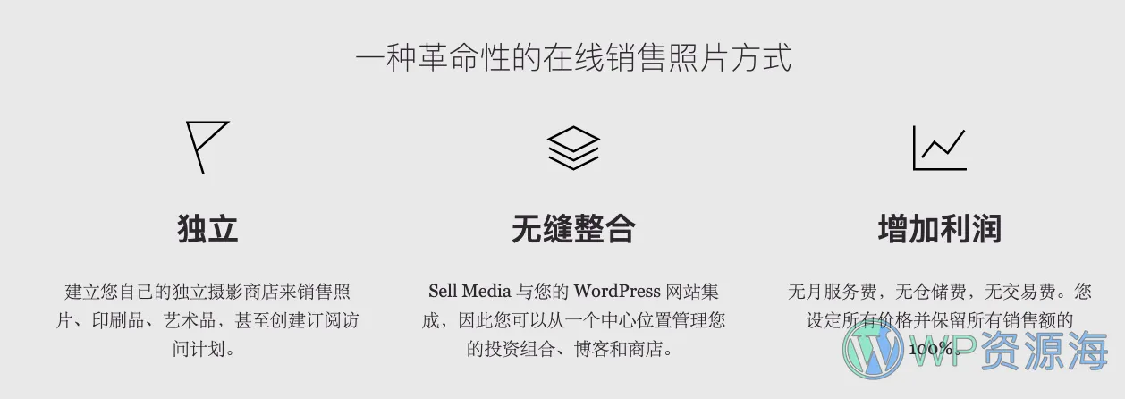 Sell Media-照片海报摄影作品在线销售买卖WordPress插件[更至v2.5.7.3]插图4-WP资源海