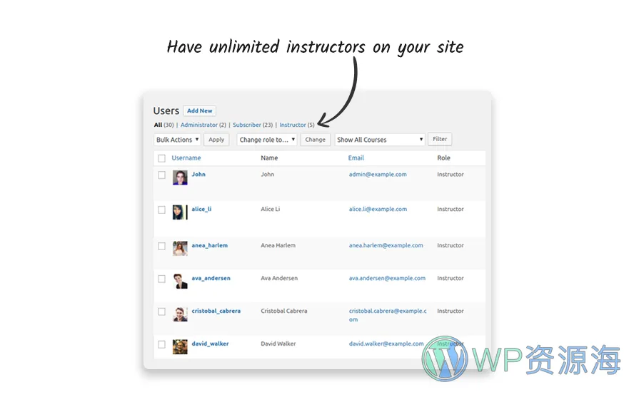 Instructor Role-LearnDash多教师角色管理扩展WordPress插件[更至v5.1.0]插图8-WordPress资源海