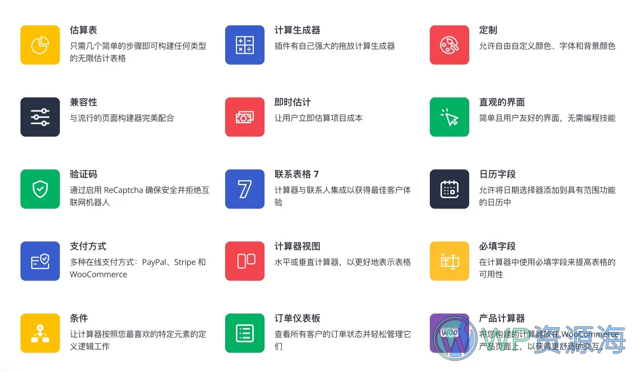 Cost Calculator Builder PRO-价格报价与成本计算器WordPress插件[更至v3.1.65]插图4-WordPress资源海