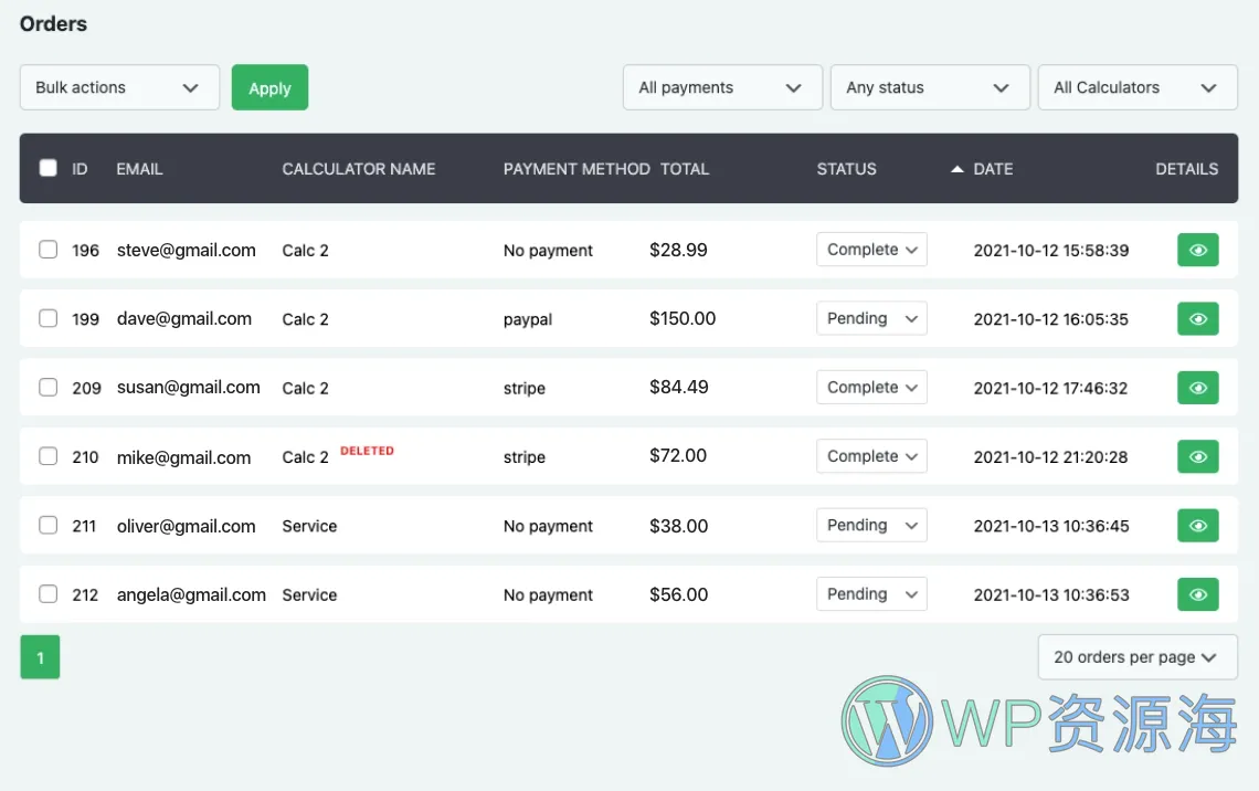Cost Calculator Builder PRO-商品报价成本价格计算器WordPress插件插图7-WP资源海 Cost Calculator Builder PRO-商品报价成本价格计算器WordPress插件插图7-WP资源海