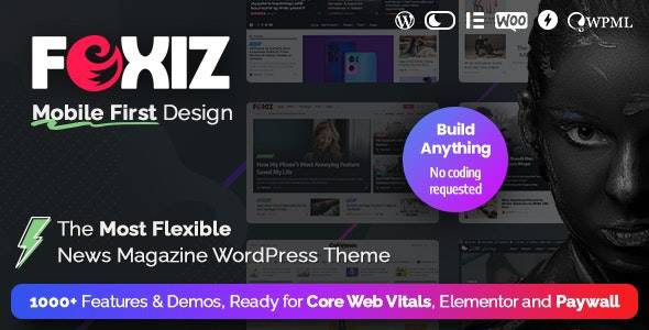 Foxiz v2.2.4 博客杂志新闻WordPress主题带夜间模式