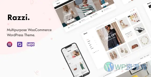 Razzi-多用途WooCommerce WordPress商城主题[更至v2.1.6]插图-WordPress资源海