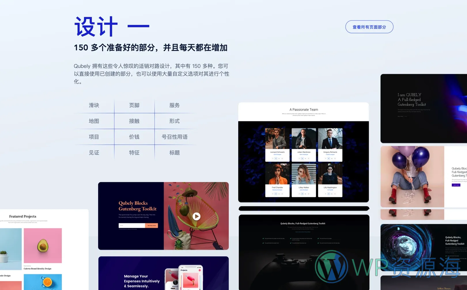 Qubely Pro – 古腾堡编辑器终极扩展WordPress插件[更至v1.4.3]插图5-WP资源海
