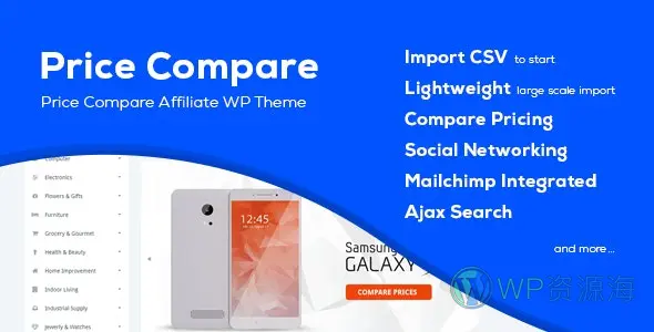 Price Compare – 价格比较/成本对比WordPress主题[更至v2.4]插图-WP资源海