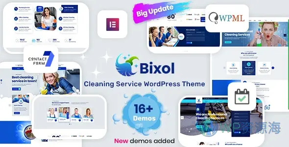 Bixol-简约风服务咨询公司WordPress主题插图-WP资源海