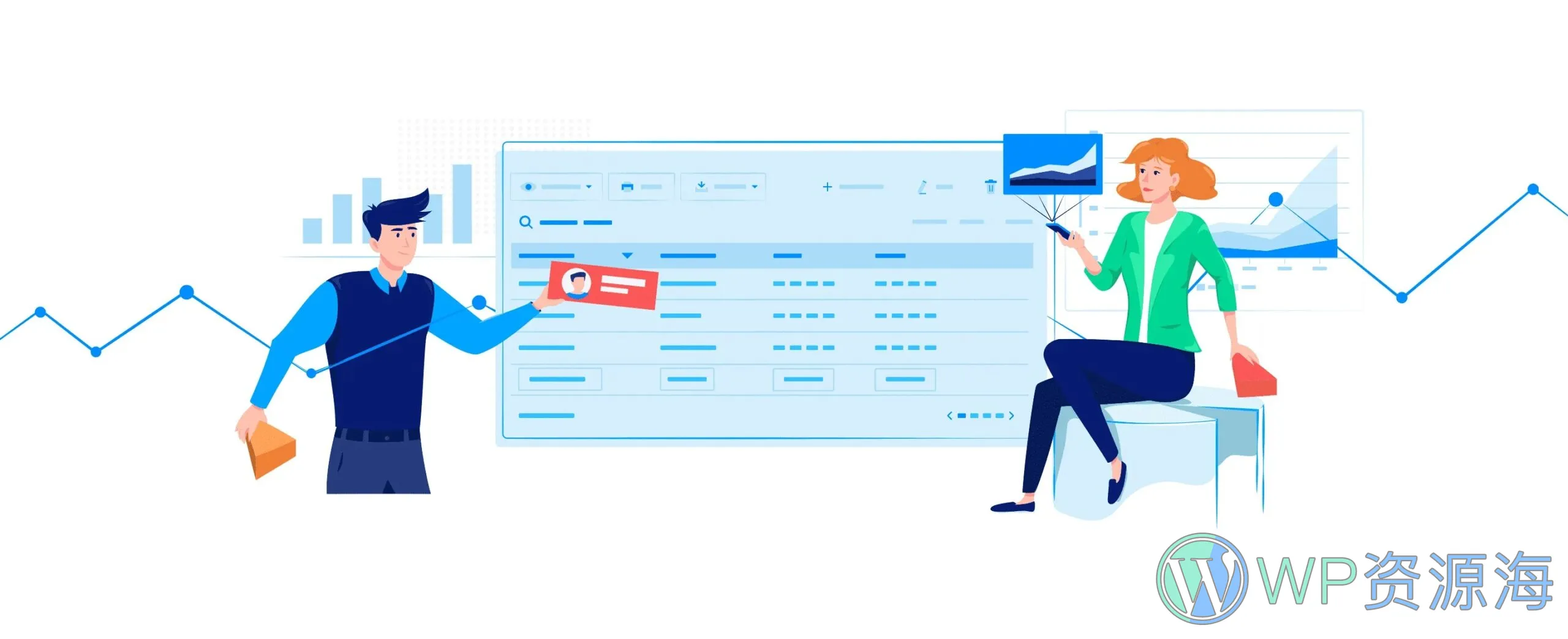 wpDataTables-统计分析表格与图表WordPress插件插图1-WP资源海 wpDataTables-统计分析表格与图表WordPress插件插图1-WP资源海
