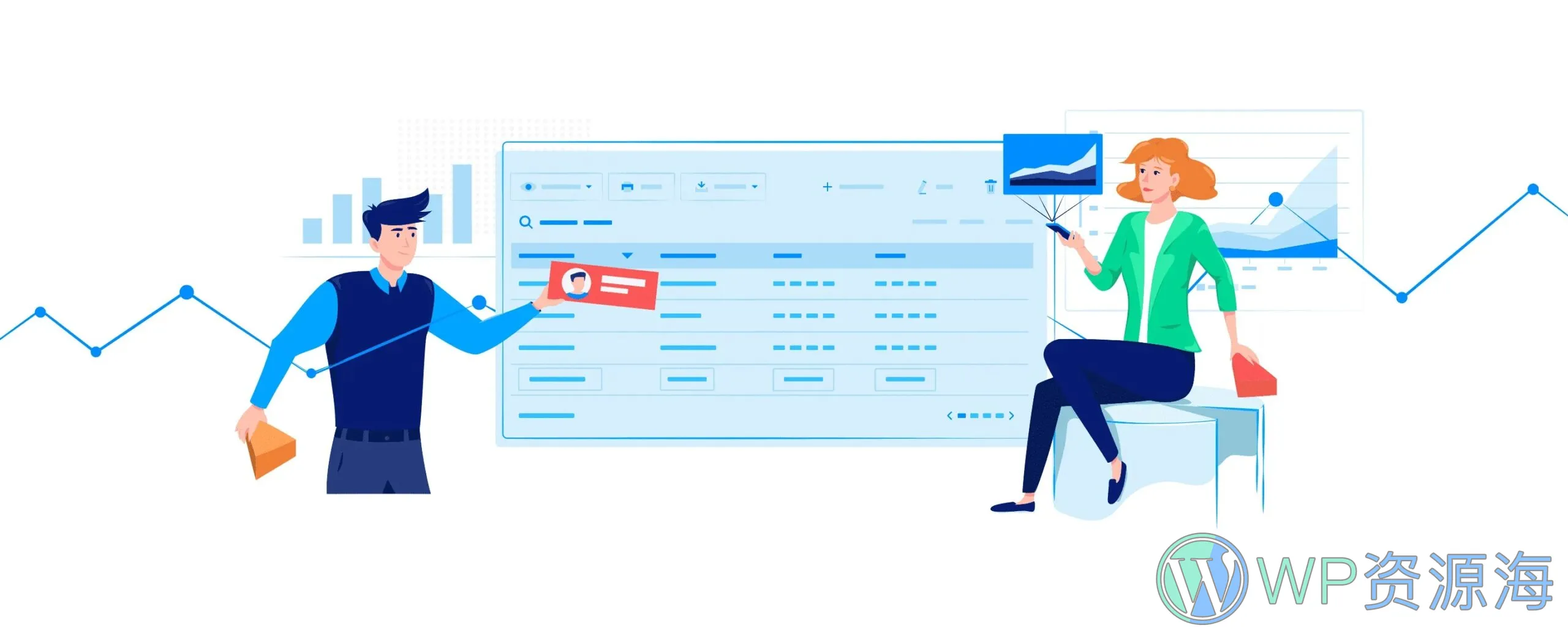 wpDataTables-统计分析表格与图表WordPress插件[更至v6.3.2]插图1-WordPress资源海