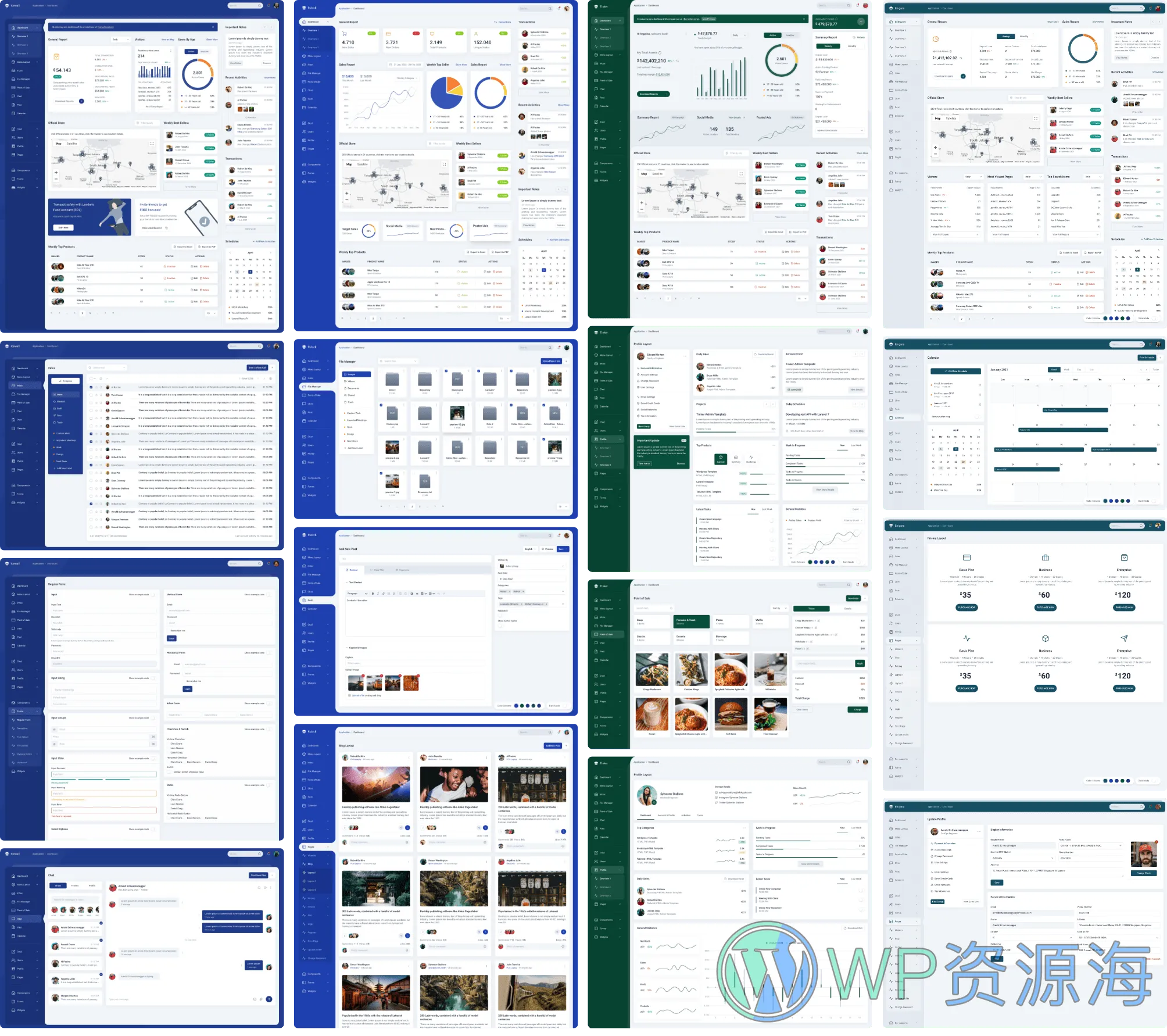 Midone-Vuejs 3+HTML网站管理后台模板[更至v4.0.10]插图1-WP资源海