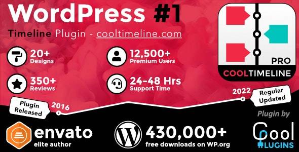 Cool Timeline Pro-WordPress时间轴时间线插件[更至v4.8.0]