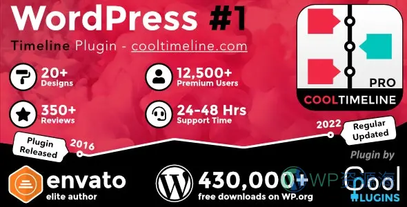 Cool Timeline Pro-时间轴时间线列表WordPress插件插图-WP资源海