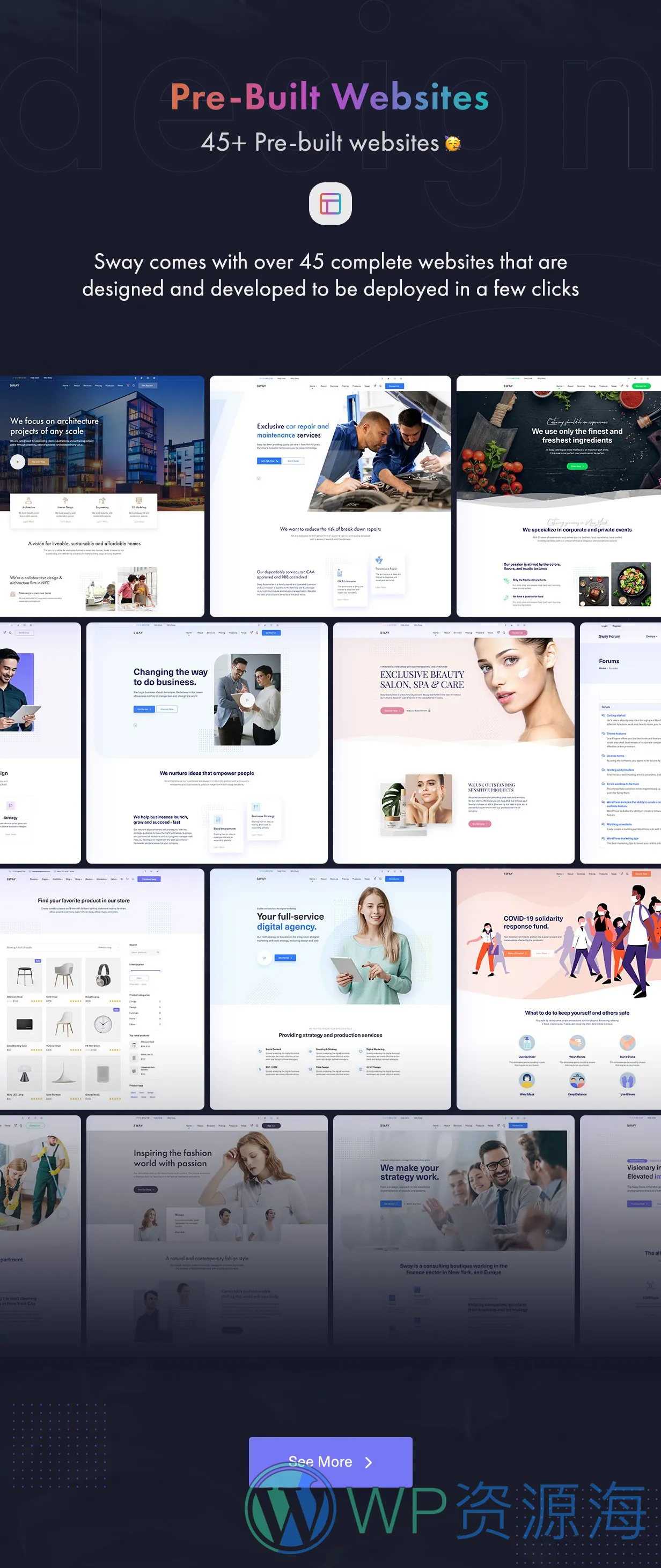 Sway-精品多用途企业网站模板WordPress热门主题[更至v3.7]插图1-WP资源海
