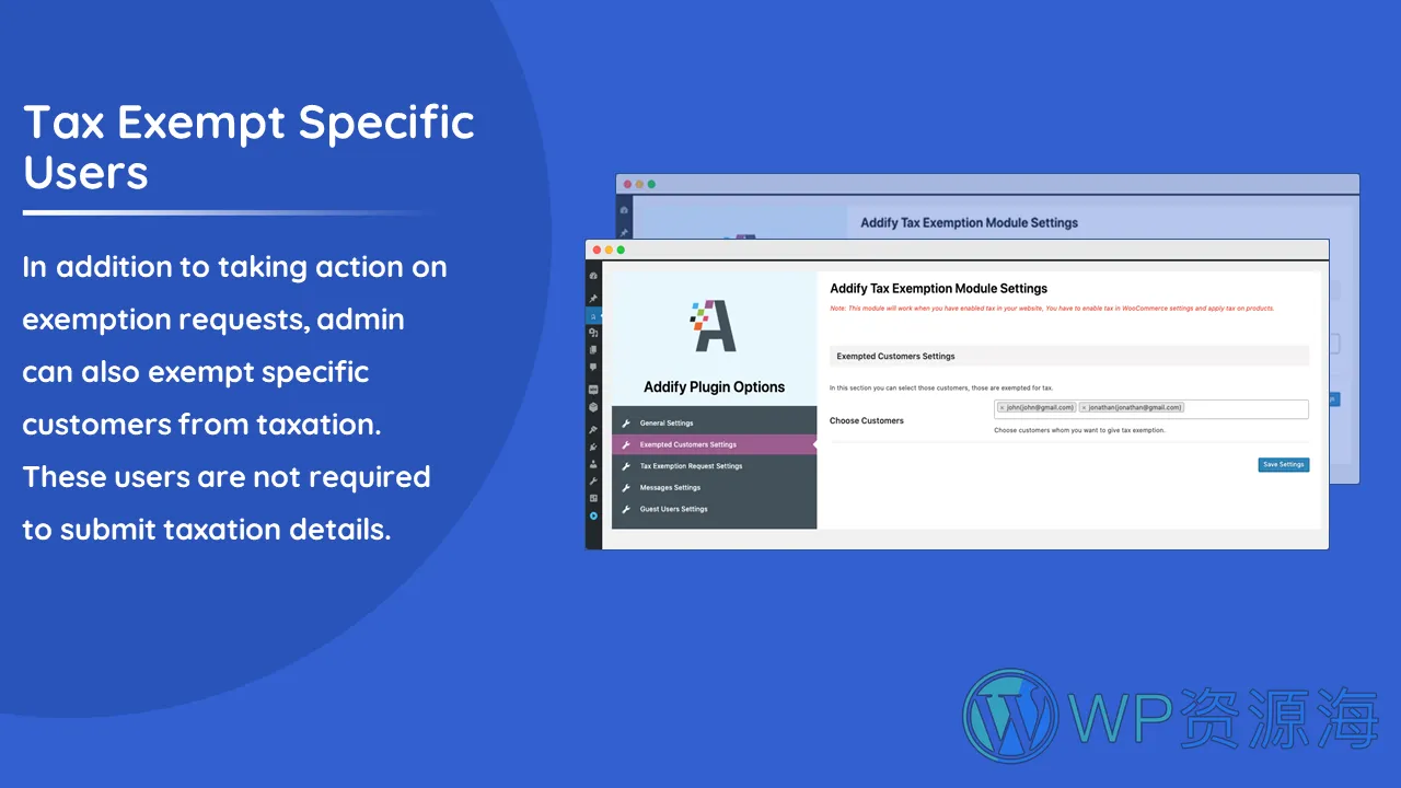 Tax Exempt for WooCommerce v1.5.7 WordPress免税插件插图4-WordPress资源海