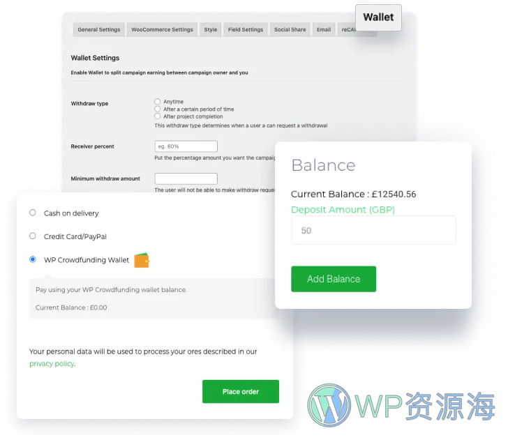 WP Crowdfunding Pro-活动筹款项目众筹WordPress插件[更至v11.2.1]插图2-WordPress资源海