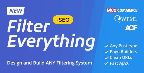 Filter Everything 产品筛选/多条件过滤WordPress插件[更至v1.8.5]
