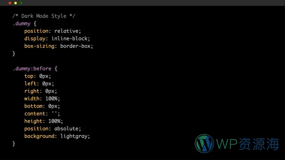 【正版】WP Dark Mode Pro-深浅明暗模式切换WordPress插件插图8-WP资源海 【正版】WP Dark Mode Pro-深浅明暗模式切换WordPress插件插图8-WP资源海