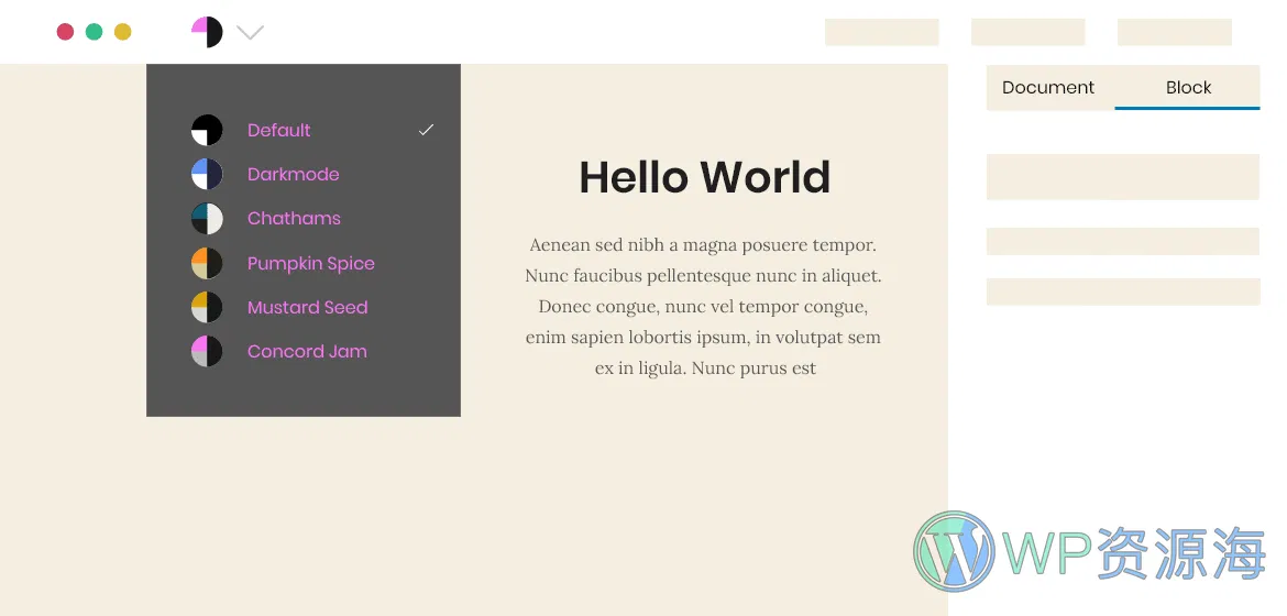 【正版】WP Dark Mode Pro-深浅明暗模式切换WordPress插件插图9-WP资源海 【正版】WP Dark Mode Pro-深浅明暗模式切换WordPress插件插图9-WP资源海