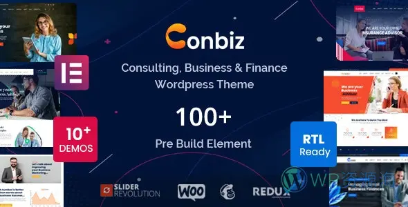 Conbiz-商业咨询投资顾问WordPress主题[更至v1.6]插图-WP资源海