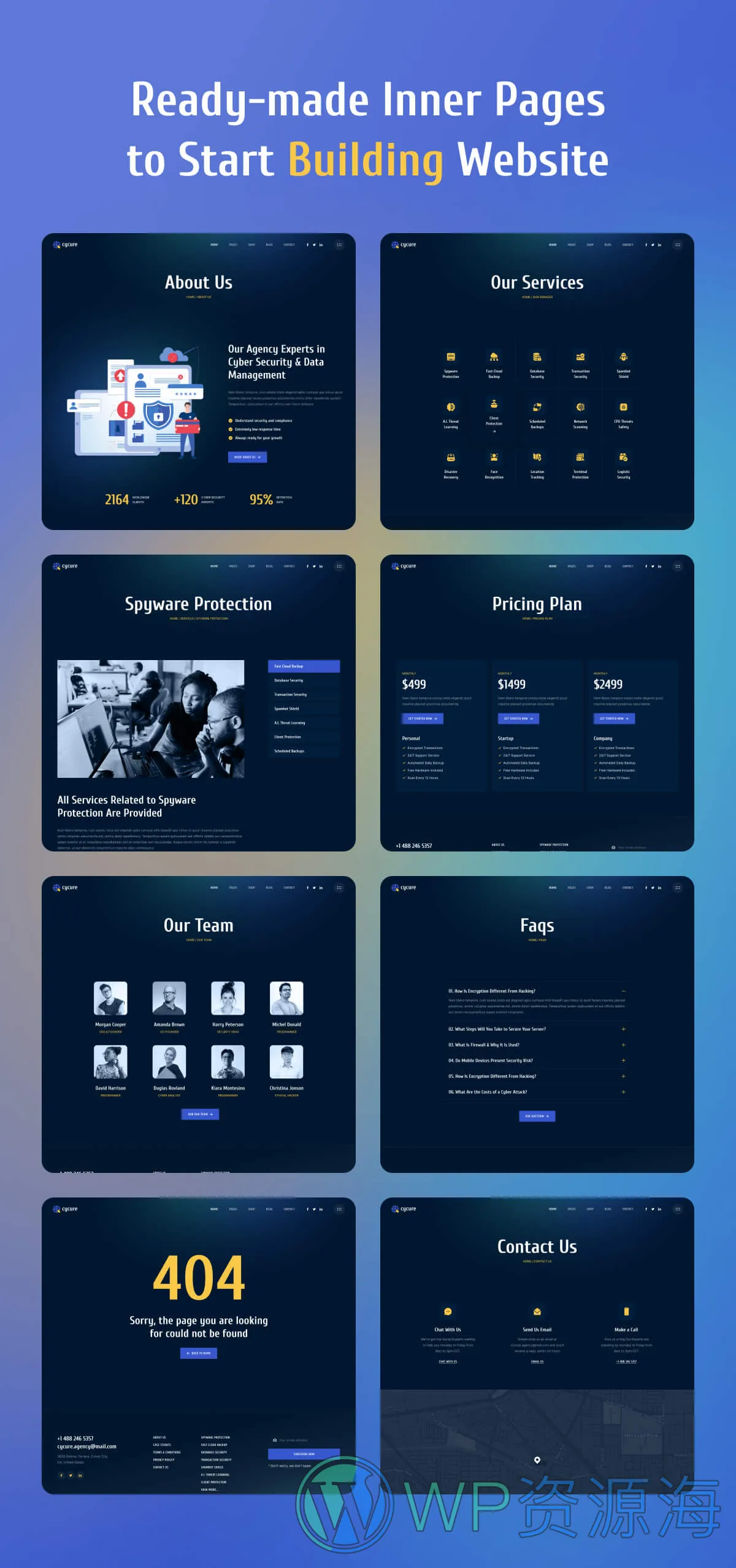 Cycure-网络安全服务WordPress主题[更至v1.0.1]插图3-WP资源海
