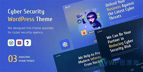 Cycure-网络安全服务WordPress主题[更至v1.0.1]插图-WordPress资源海