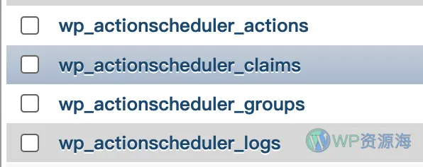 wp_actionscheduler_actions doesn’t exist 报错解决办法插图-WP资源海 wp_actionscheduler_actions doesn’t exist 报错解决办法插图-WP资源海