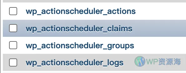 wp_actionscheduler_actions doesn’t exist 报错解决办法插图-WordPress资源海