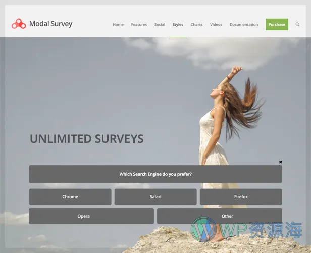 Modal Survey-民意调查问卷市场调研WordPress插件[更至v2.0.1.9.9]插图5-WordPress资源海