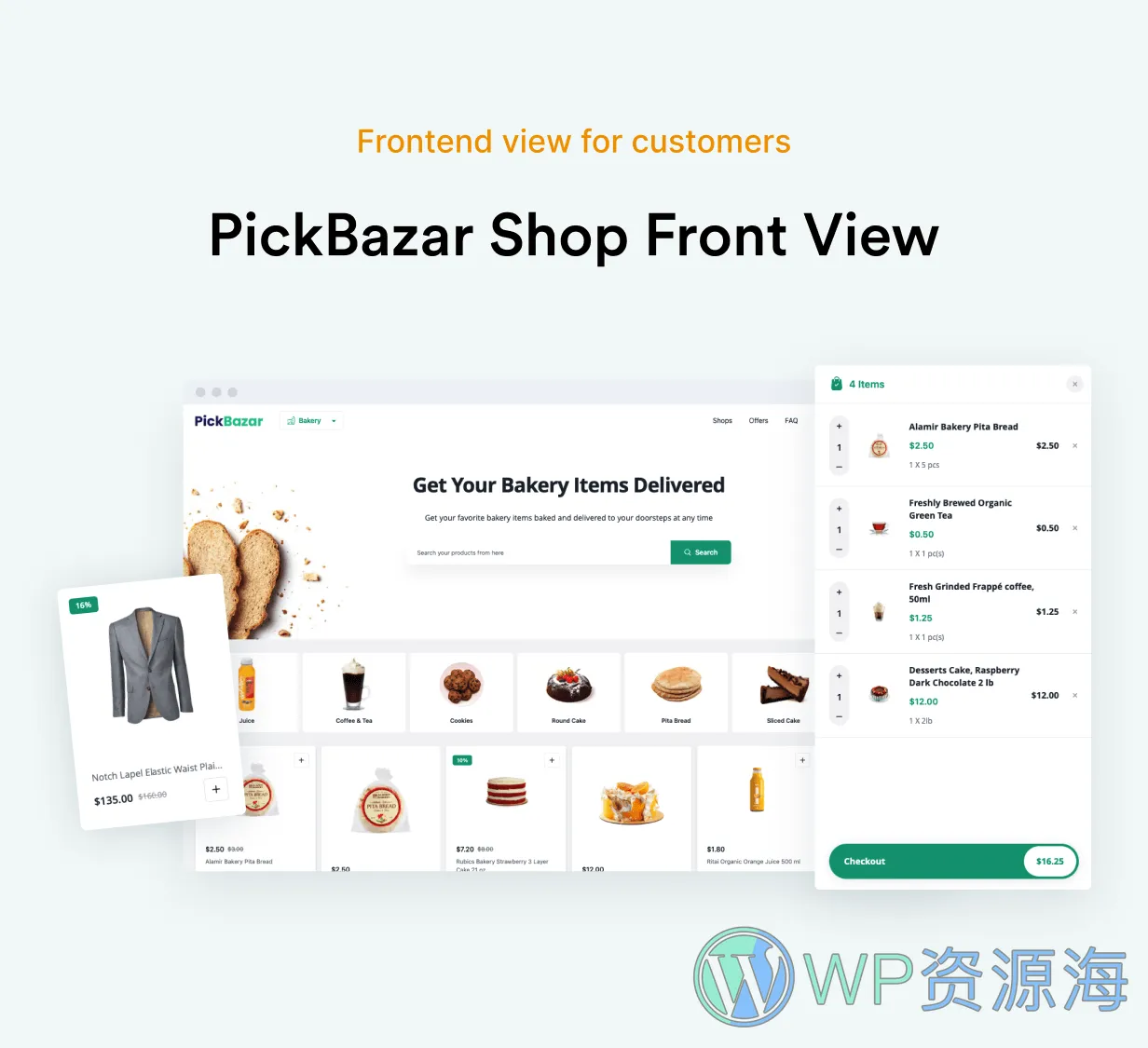 PickBazar-热门精品React电子商务网站模板[更至v8.3.0]插图1-WP资源海