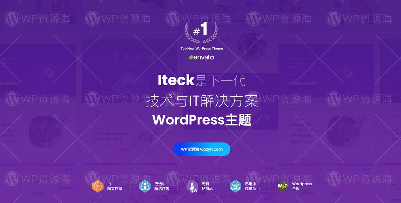 Iteck-软件开发科技公司网站WordPress主题图片1