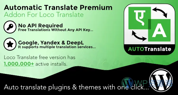 Automatic Translate Addon For Loco Translate Pro-自动翻译WordPress主题插件[更至v1.4.1]插图-WordPress资源海