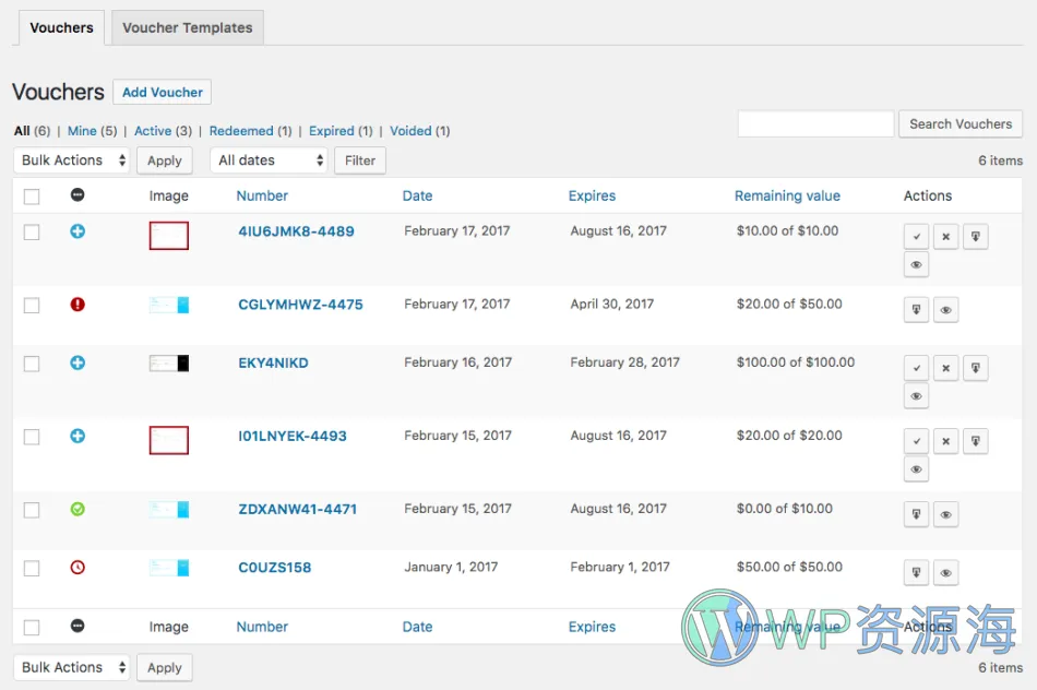 WooCommerce PDF Product Vouchers v3.11.0 代金券礼品券生成插件插图6-WP资源海